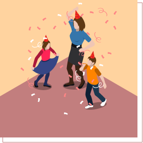 All the parties