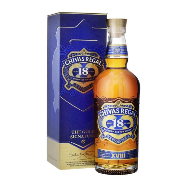 Chivas regal 18 years old blended scotch [750ml]