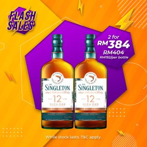 Flash sale - singleton glen ord 12 years speyside single malt [700ml] x 2