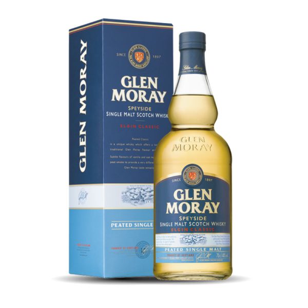 Glen moray peated speyside single malt scotch [700ml]