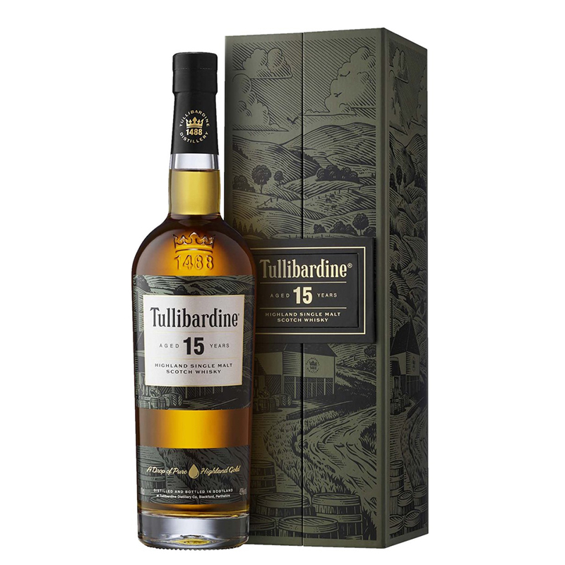 Tullibardine 15 Years Highland Single Malt [700ML]