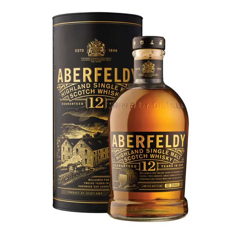 Aberfeldy 12 Years Old Highland Single Malt [700ML]