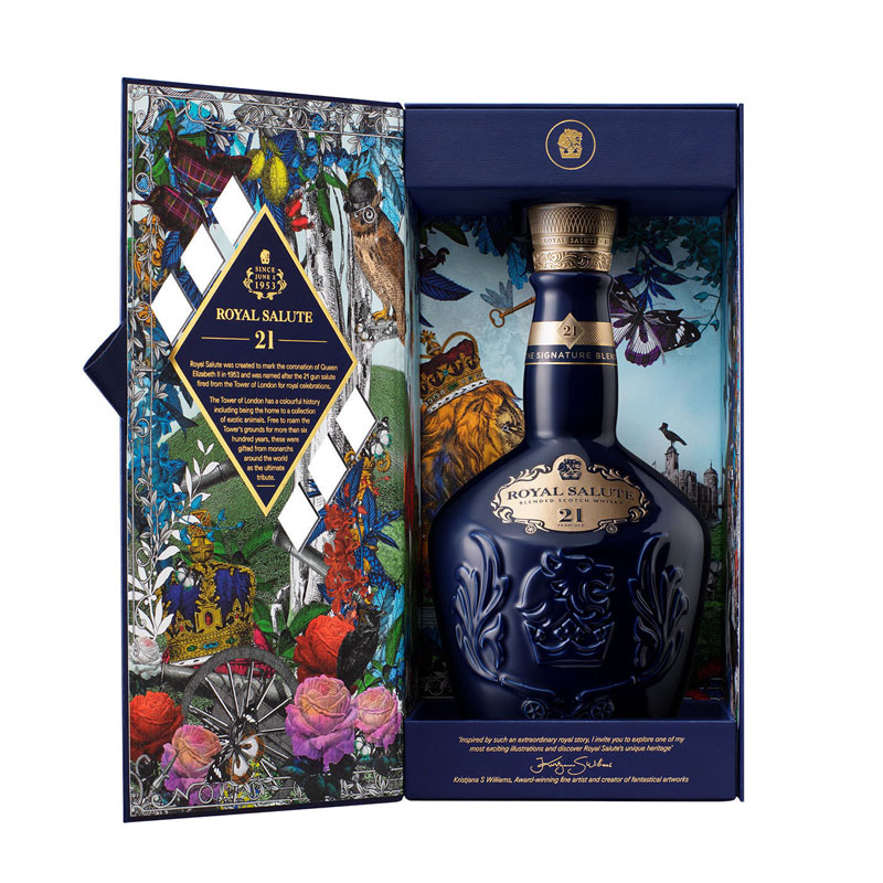 Royal Salute 21 Years Blended Scotch [1000ML]