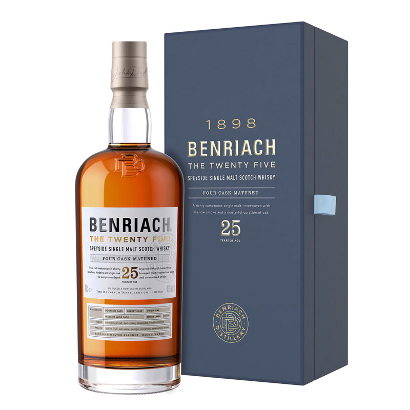 Benriach 25 Years Speyside Single Malt [700ML]
