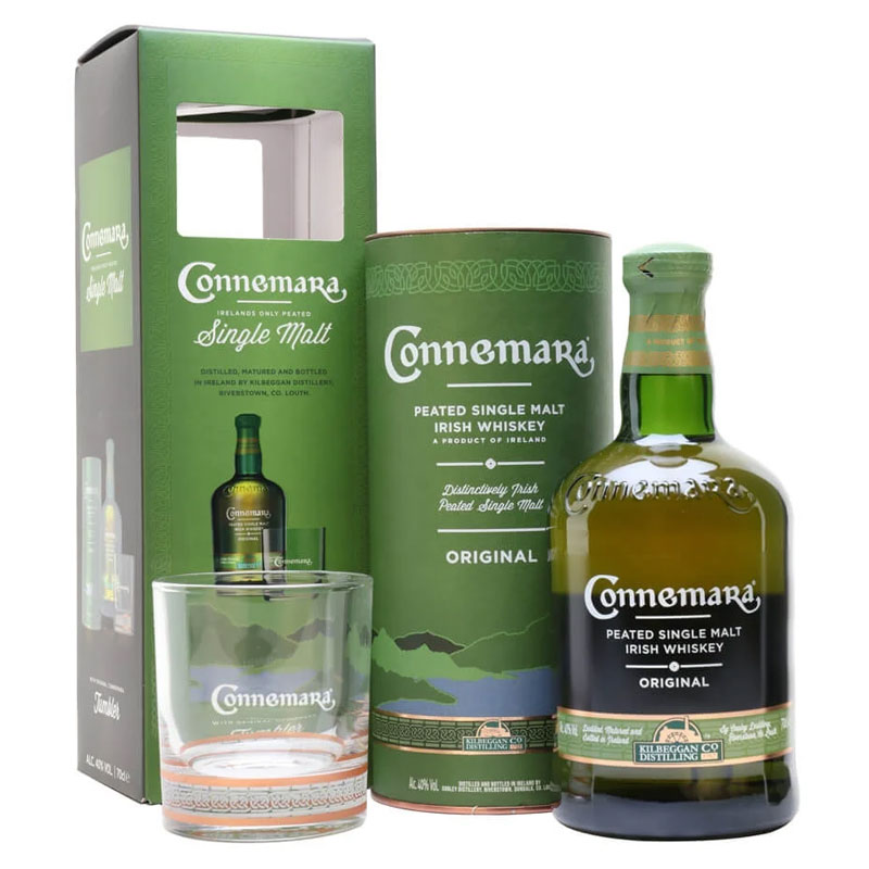 Connemara Peated Irish Single Malt [Free Glass] [700ML]