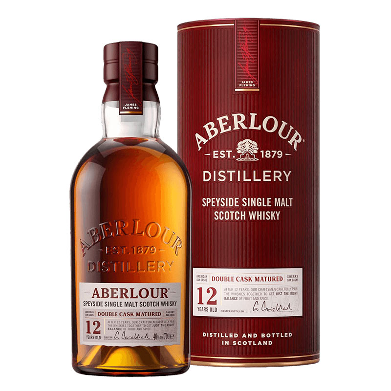 Aberlour 12 Years Double Cask Speyside Scotch [1000ML]