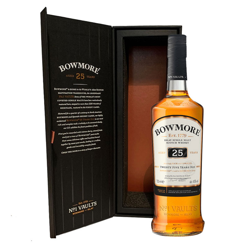 Bowmore 25 Years Islay Single Malt Scotch [700ML]