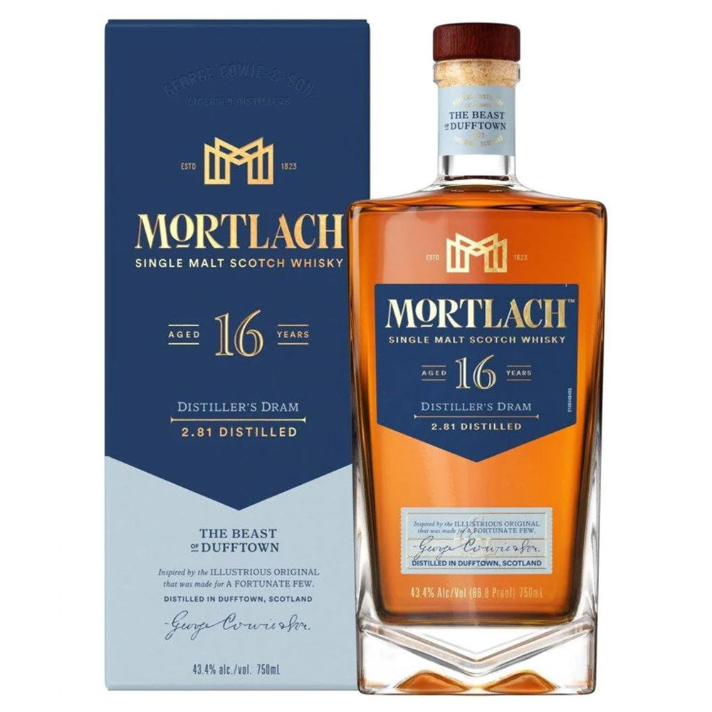Mortlach Distiller's Dram 16 Years Speyside Single Malt Scotch [700ML]