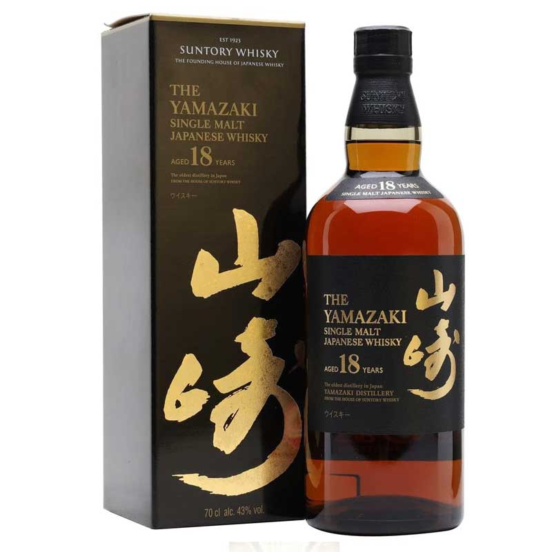 Suntory Yamazaki 18 Years Japanese Single Malt [700ML] [Japan Edition]