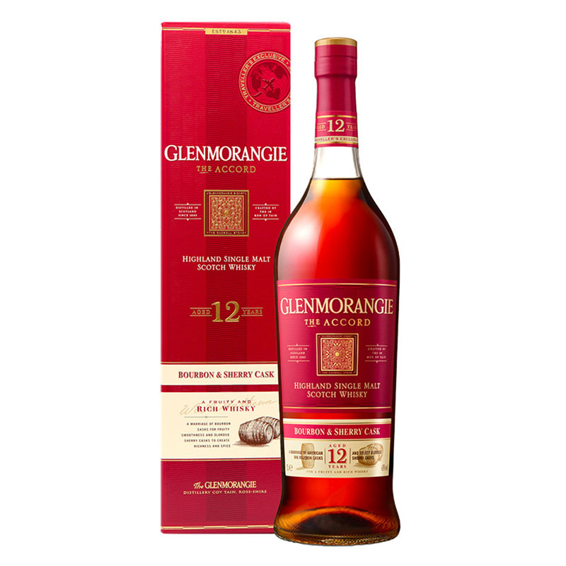 Glenmorangie 12 Years The Accord Highland Single Malt [1000ML]