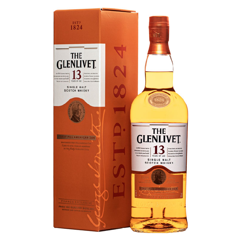 Glenlivet 13 Years First Fill American Oak Speyside Malt [700ML]