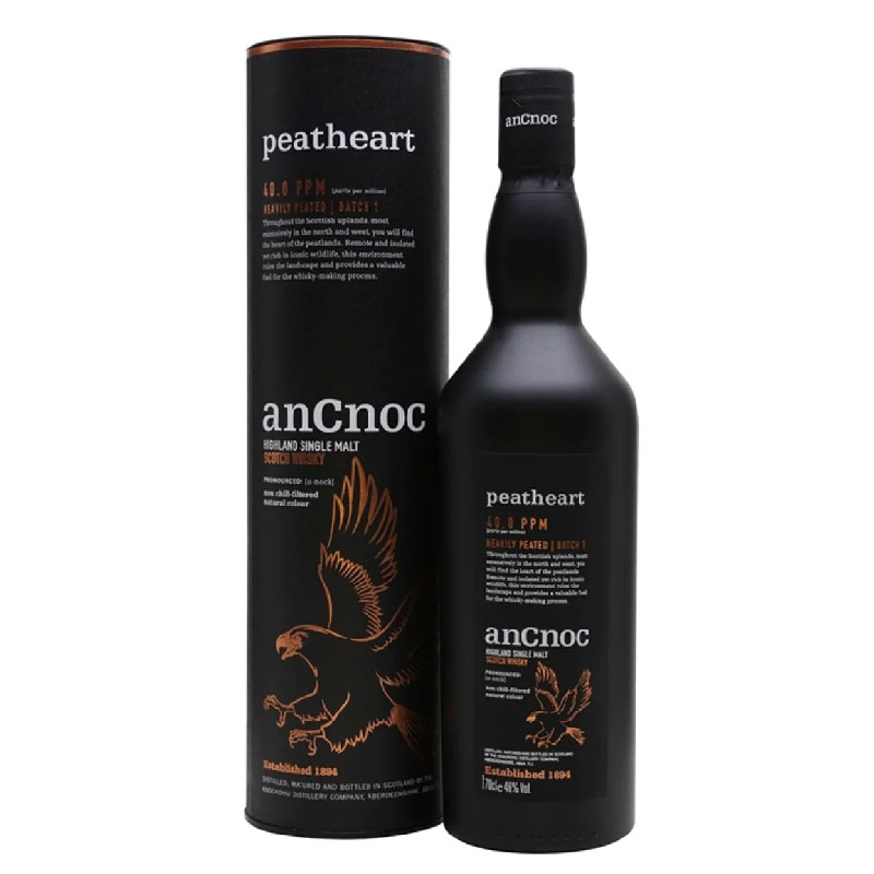 Ancnoc Peatheart Highland Single Malt Scotch Whisky [700ML]