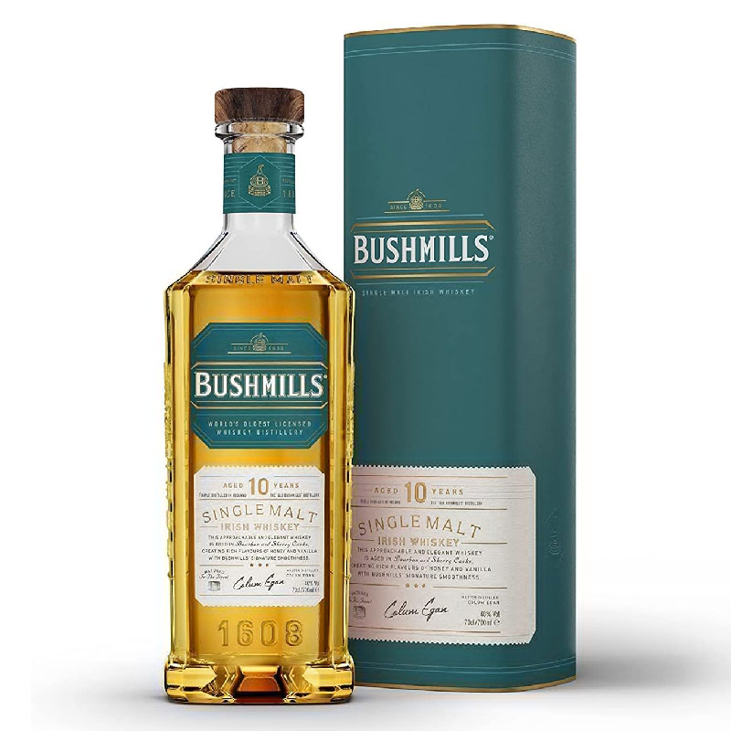 Bushmills 10 Years Single Malt Irish Whisky [700ML]