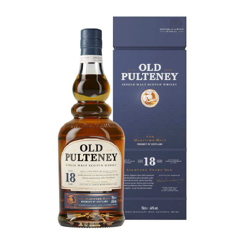 Old Pulteney 18 Years Old Highland Single Malt [700ML]