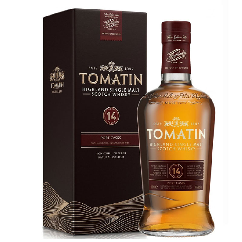 Tomatin 14 Years Port Cask Highland Single Malt [700ML]