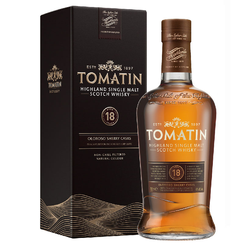 Tomatin 18 Years Sherry Casks Highland Single Malt [700ML]