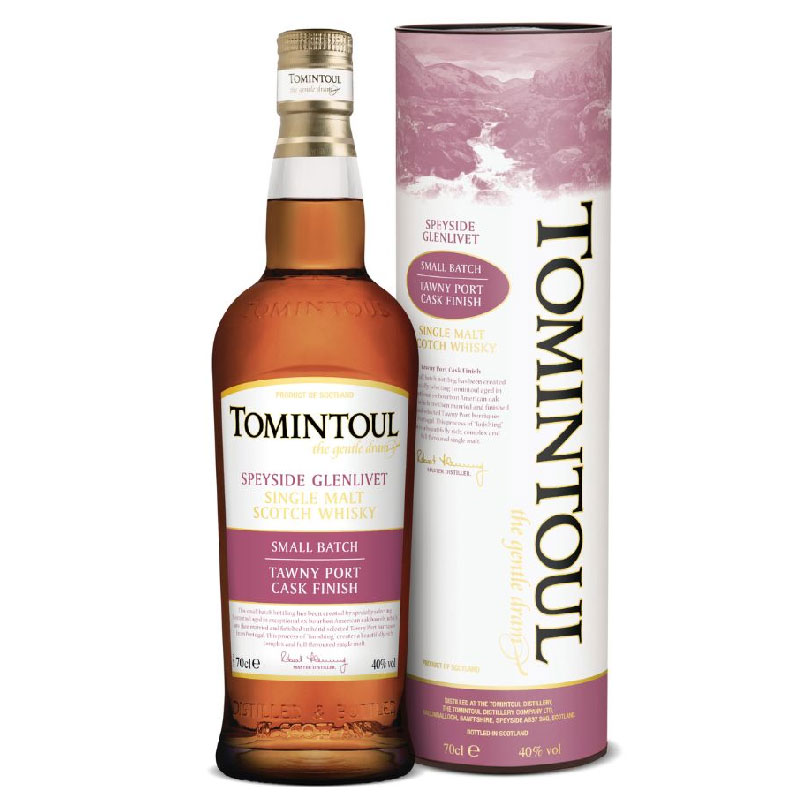 Tomintoul Tawny Port Cask Finish Speyside Single Malt [700ML]