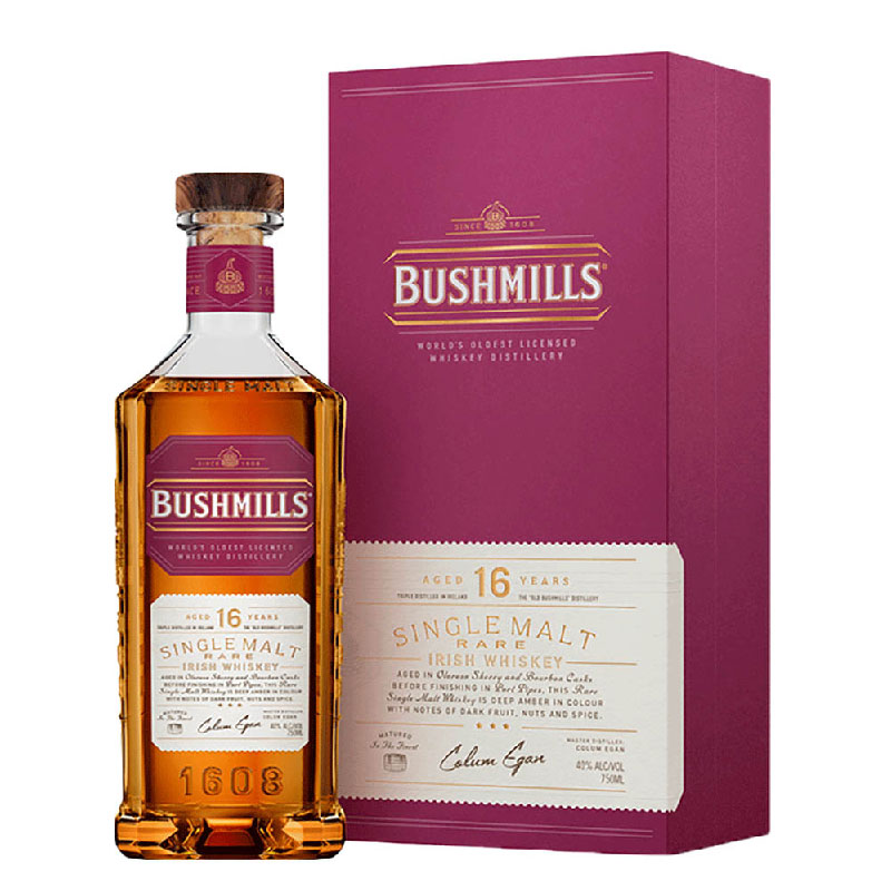 Bushmills 16 Years Single Malt Irish Whisky [700ML]