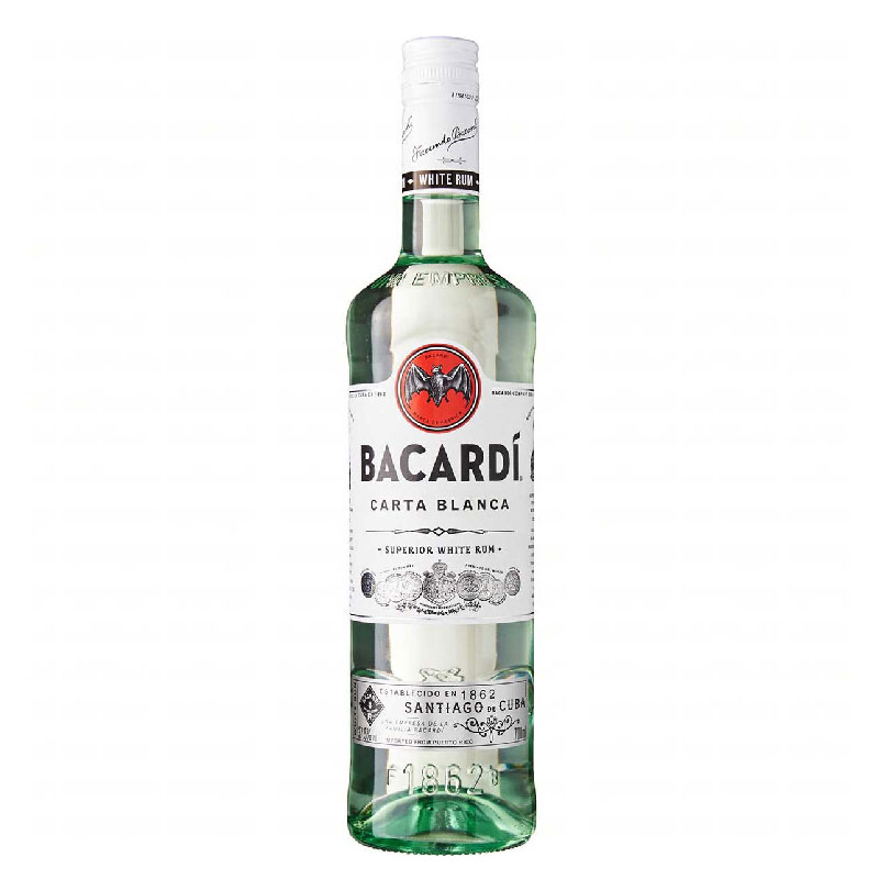 Bacardi Carta Blanca Superior White Rum [1000ML]