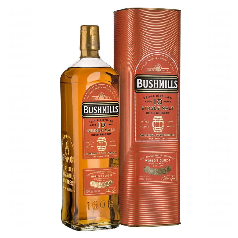 Bushmills 10 Years Sherry Cask Finish [1000ML]
