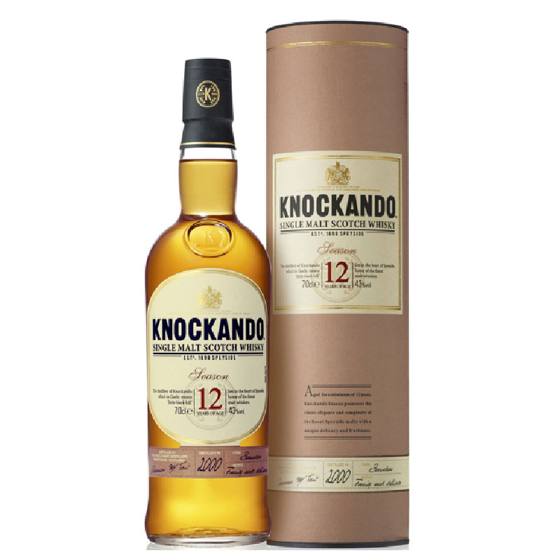 Knockando 12 Years Speyside Single Malt Scotch [700ML]