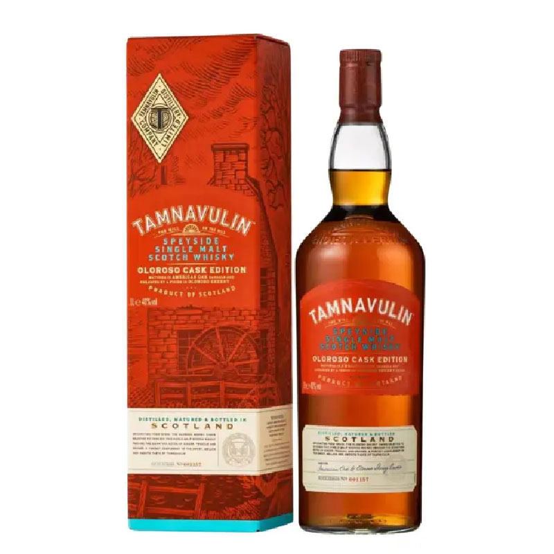 Tamnavulin Oloroso Cask Speyside Single Malt Scotch [1000ML]