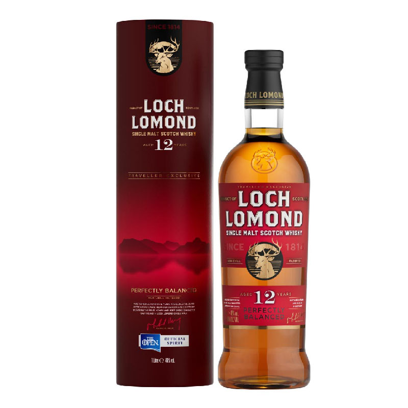 Loch Lomond 12 Years Highland Single Malt Scotch [1000ML]