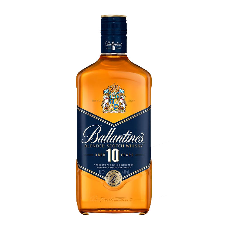 Ballantine's 10 Years Blended Scotch Whisky [1000ML]
