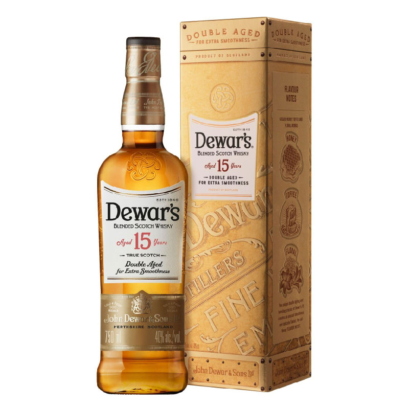 Dewar's 15 Years Blended Scotch [700ML]