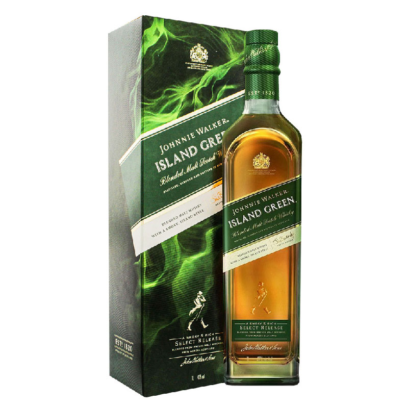 Johnnie Walker Island Green Blended Scotch [1000ML]