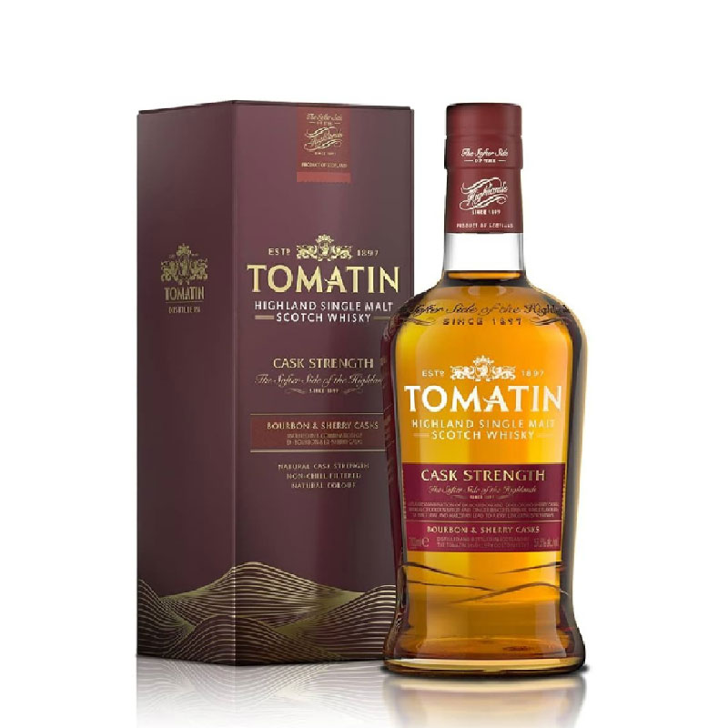 Tomatin Cask Strength Highland Malt [700ML]