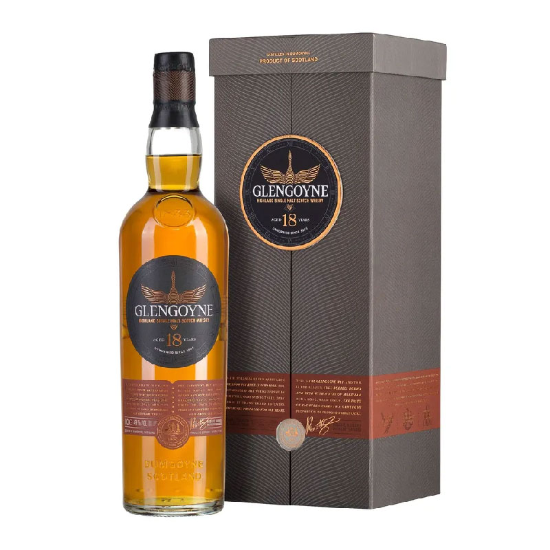 GlenGoyne 18 Year Old Highland Single Malt [700ML]