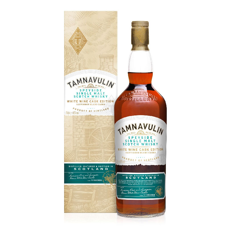 Tamnavulin White Wine Cask Speyside Single Malt Scotch [700ML]