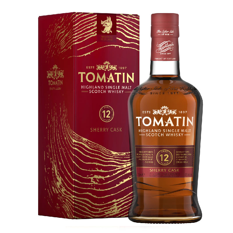 Tomatin 12 Years Sherry Cask Highland Single Malt [700ML]