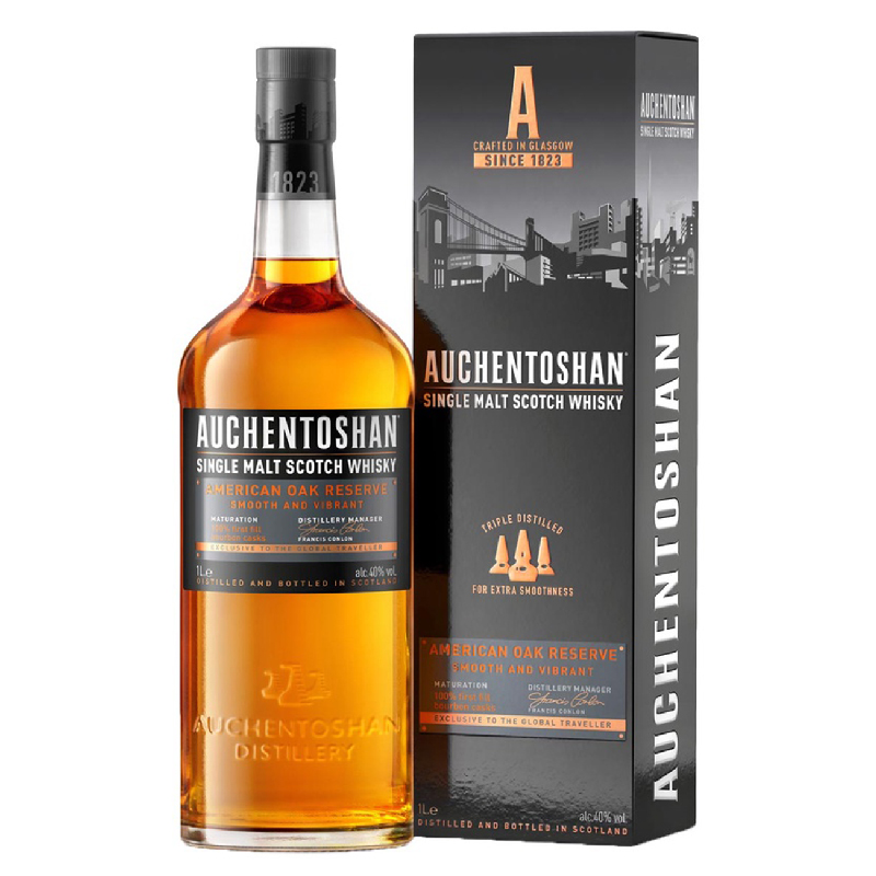 Auchentoshan American Oak Lowland Single Malt [1000ML]