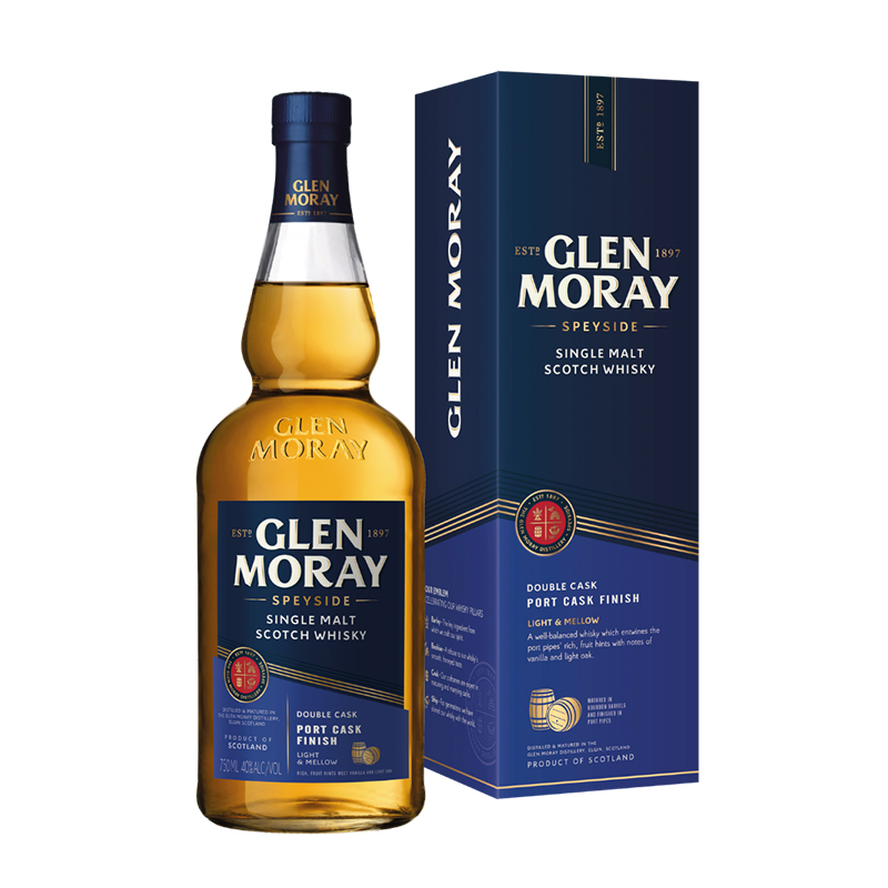Glen Moray Port Cask Finish Speyside Malt [700ML]