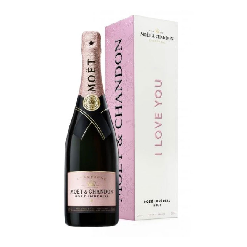 Moët & Chandon Rosé Impérial Champagne [Valentine Edition] [750ML]