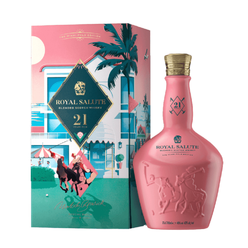 Royal Salute 21 Years Miami Polo Edition Blended Scotch [700ML]