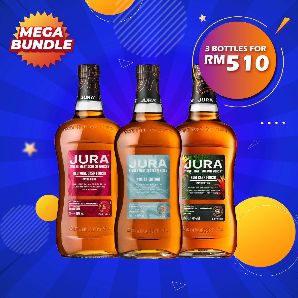 Mega Big Bundle - Isle Of Jura Bundles x 3