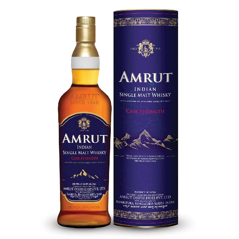 Amrut Cask Strength Single Malt [700ML]