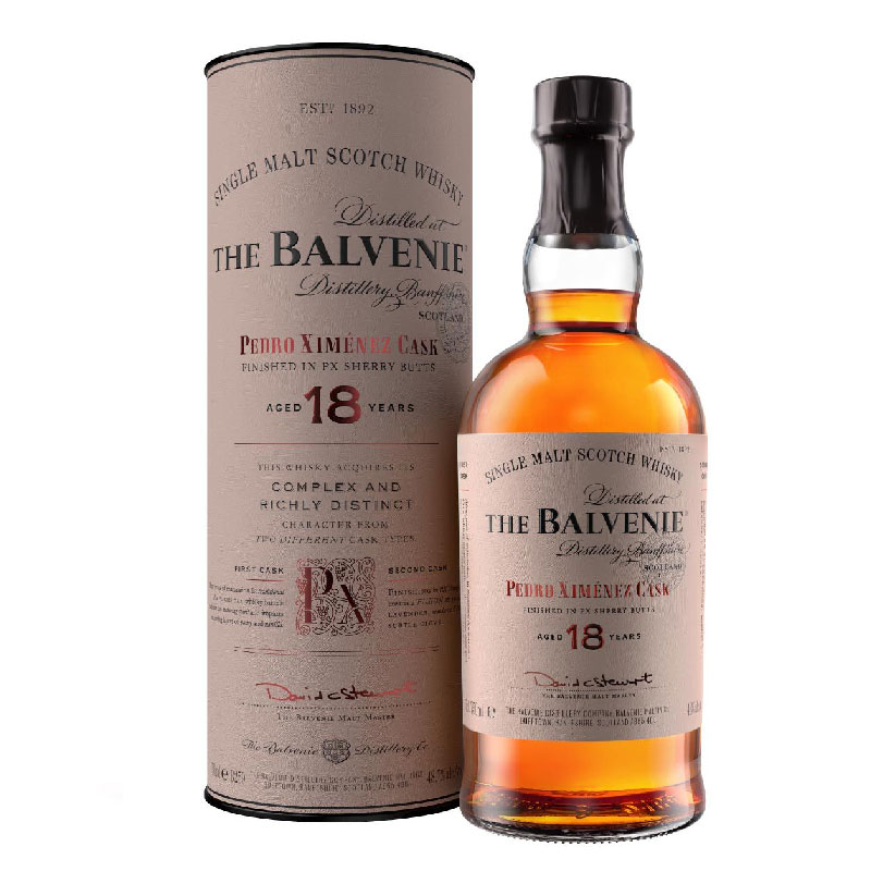Balvenie 18 Years Pedro Ximenez Sherry Cask Single Malt [700ML]