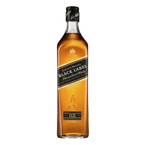 Johnnie walker black label 12 years blended scotch [750ml] [no box]