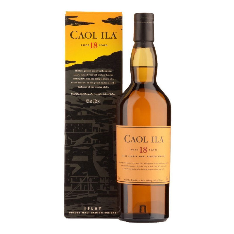 Caol Ila 18 Years Islay Single Malt Scotch [700ML]