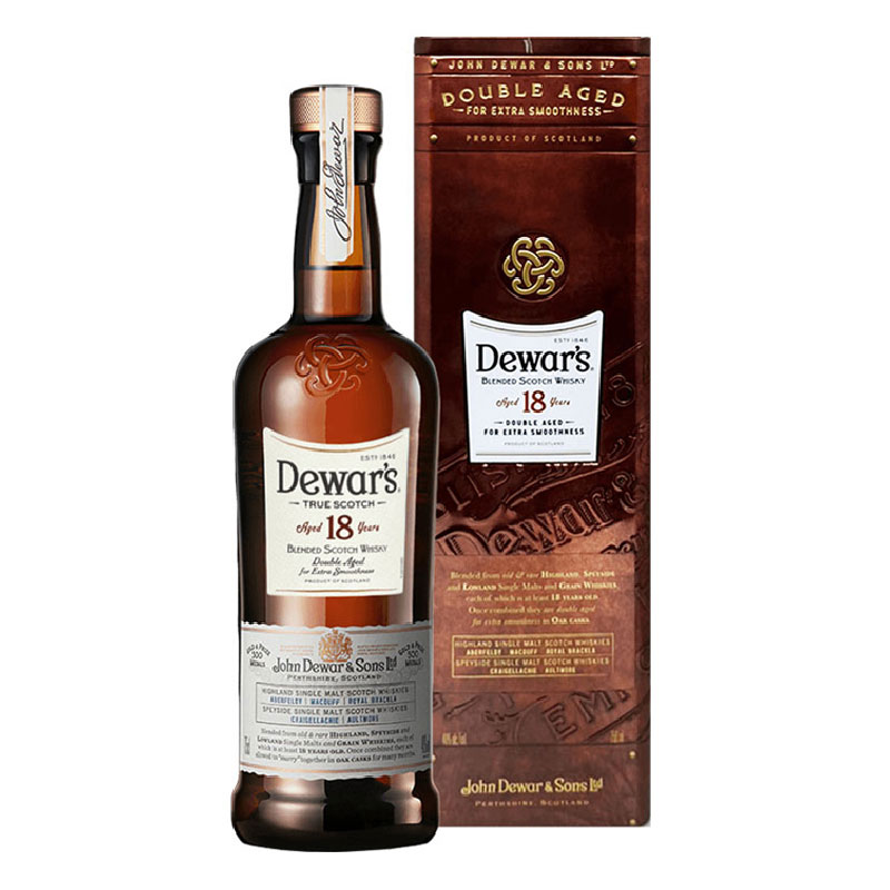 Dewar's 18 Years Blended Scotch [750ML]