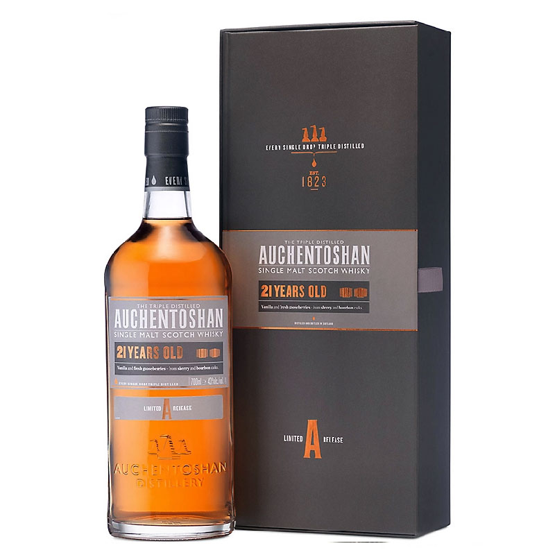 Auchentoshan 21 Years Lowland Single Malt Scotch Limited Release [700ML]