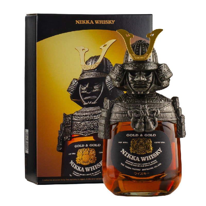 Nikka Gold & Gold Kabuto Japanese Blended [750ML]