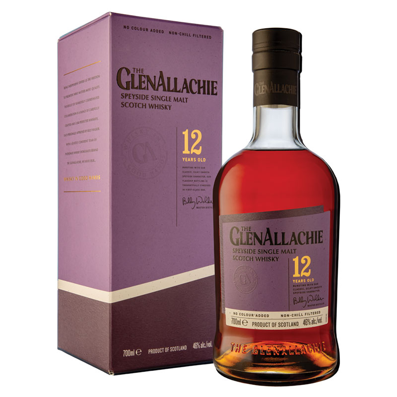GlenAllachie 12 Years Speyside Single Malt Whisky [700ML]