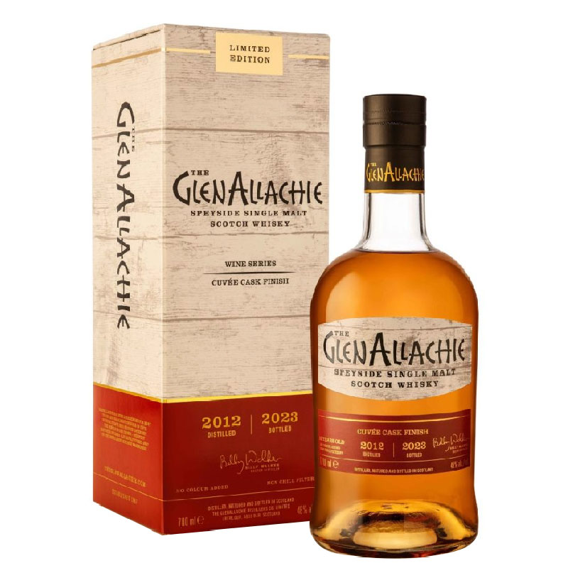 GlenAllachie 10 Years Cuvee Wine Cask Finish Batch 2 [700ML]