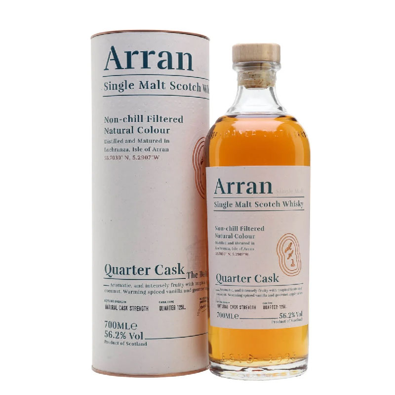 Arran Quarter Cask Single Malt Whisky [700ML]