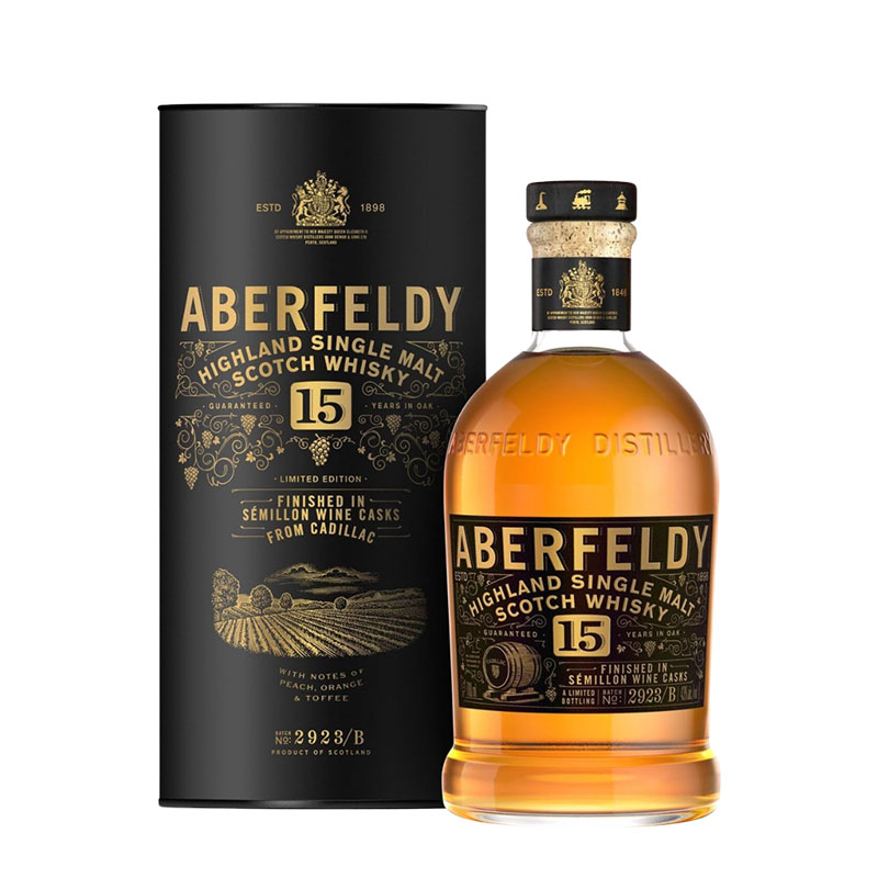 Aberfeldy 15 Years Cadillac Wine Cask Finish [700ML]